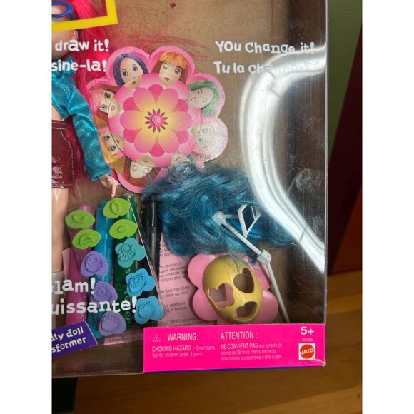Y2K 2001 what’s her face glam fashion activity doll drawmissing some things - Picture 3 of 6